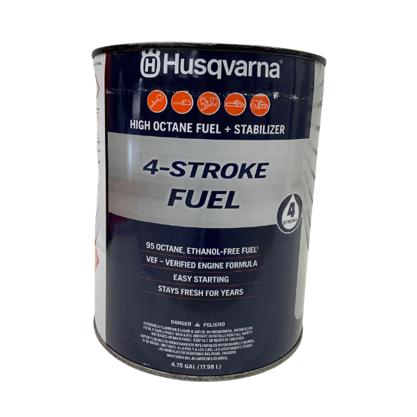 Husqvarna 4-Stroke Fuel: High Octane Fuel & Stabilizer 5 Gallon