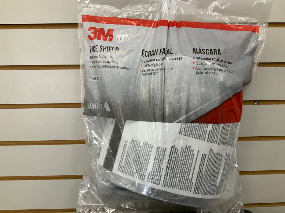 3M Clear Professional Face Shield