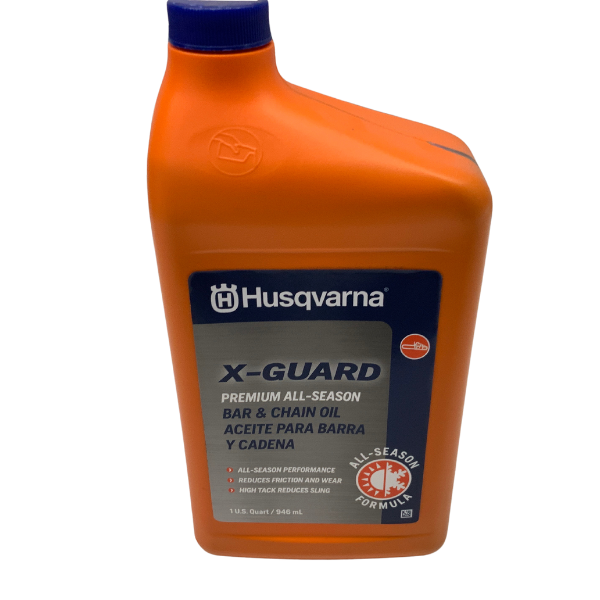 Husqvarna X-Guard Premium All-Season Bar & Chain Oil (1 Quart)