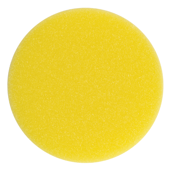 3" Hook and Loop Foam Polishing Pad, Yellow| Makita Part #191N90-9