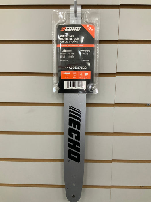 Echo 14" chainsaw guide bar 3/8x.050x52