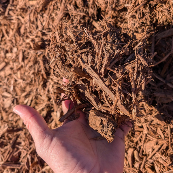 Shredded Hardwood Mulch (Brown) 80 tons (59.3 yards) at $5356.80