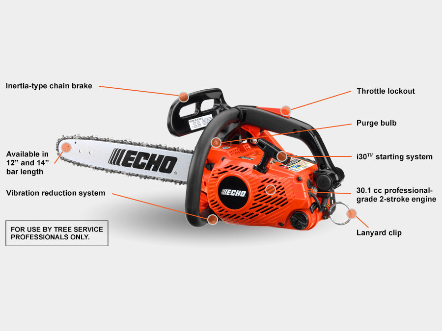 ECHO CS-303T-14 Top Handle Chainsaw 14"