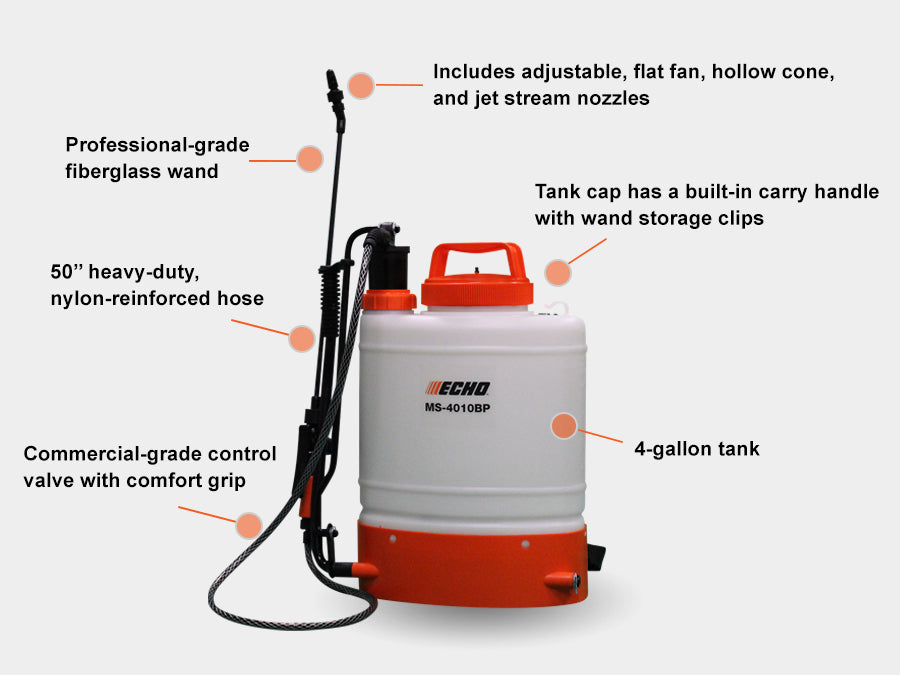 ECHO MS-4010BP Backpack Manual Sprayer