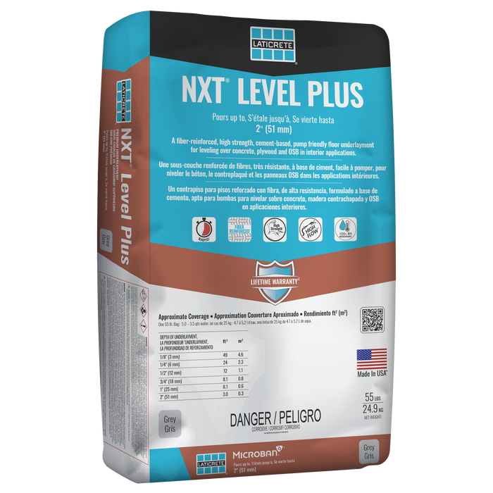 NXT LEVEL PLUS WITH FIBER REINFORCMENT 55 LBS