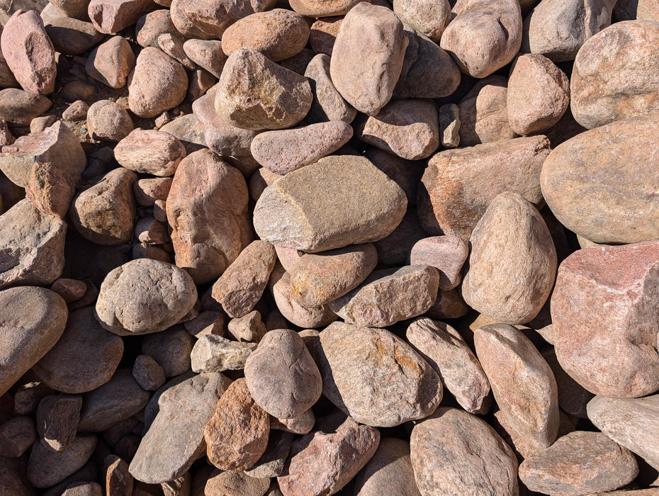 River Rock 80 tons (59.3 yards) at $5356.80