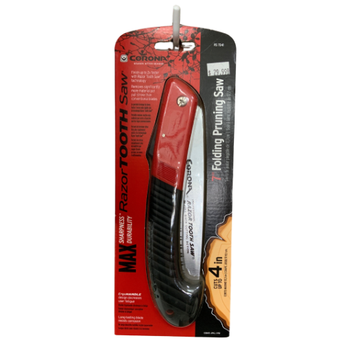 Corona Tools 7" RazorTOOTH Saw™ Folding Pruning Saw, 7 in Blade