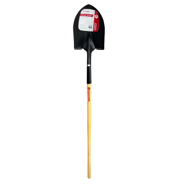 Corona #2 Round Point Digging Shovel, Large