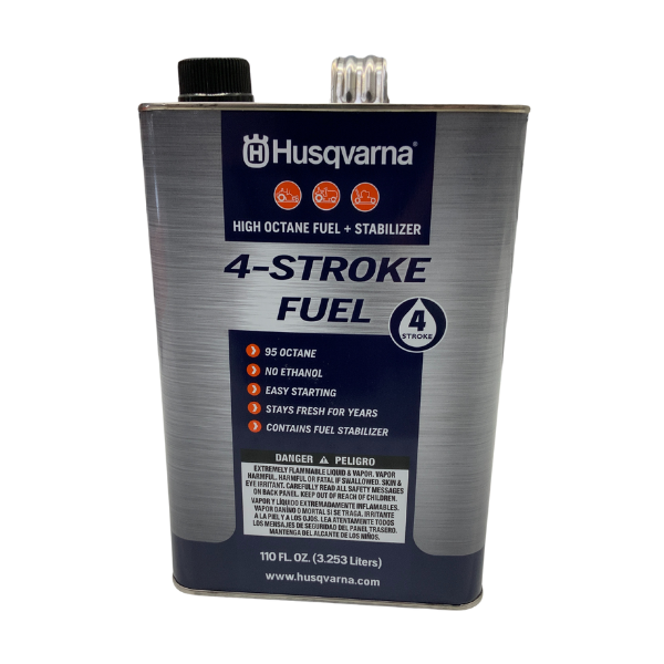 Husqvarna 4-Stroke Fuel: High Octane Fuel & Stabilizer Gallon